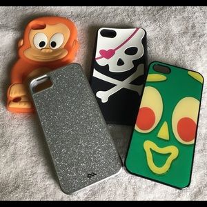 Assorted i5 phone cases